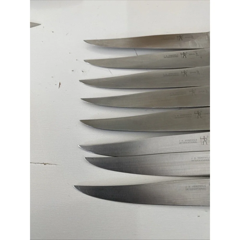 ZWILLING Henckels 6Pc  Five Star Germany Set +8 Pc Henckels Spanish Steak Knives